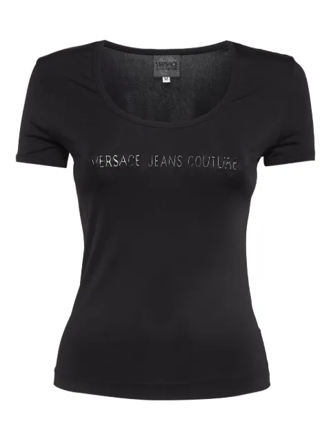 Versace Pre-Owned embroidered short-sleeve t-shirt