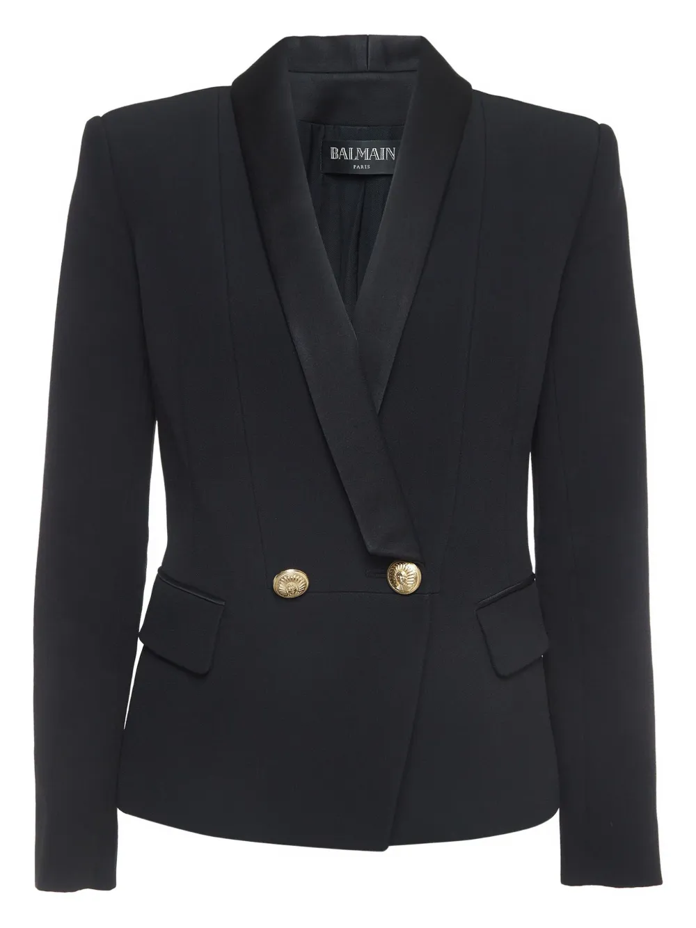 Balmain Pre-Owned Doppelreihiges Sakko - Schwarz