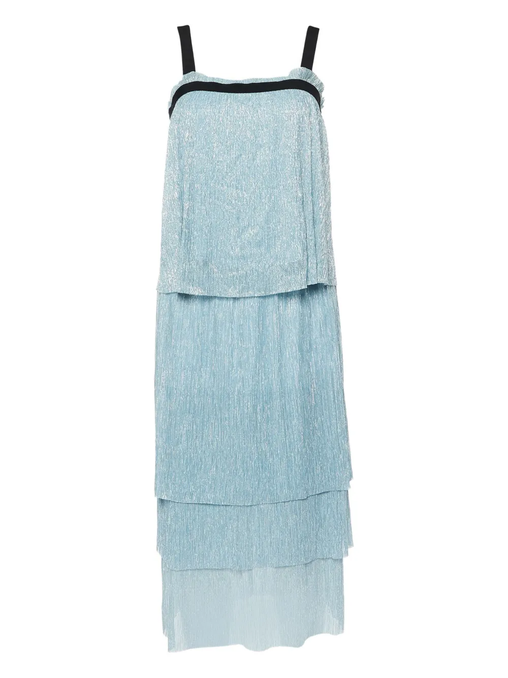 Maje Set top e gonna in lurex - Blu