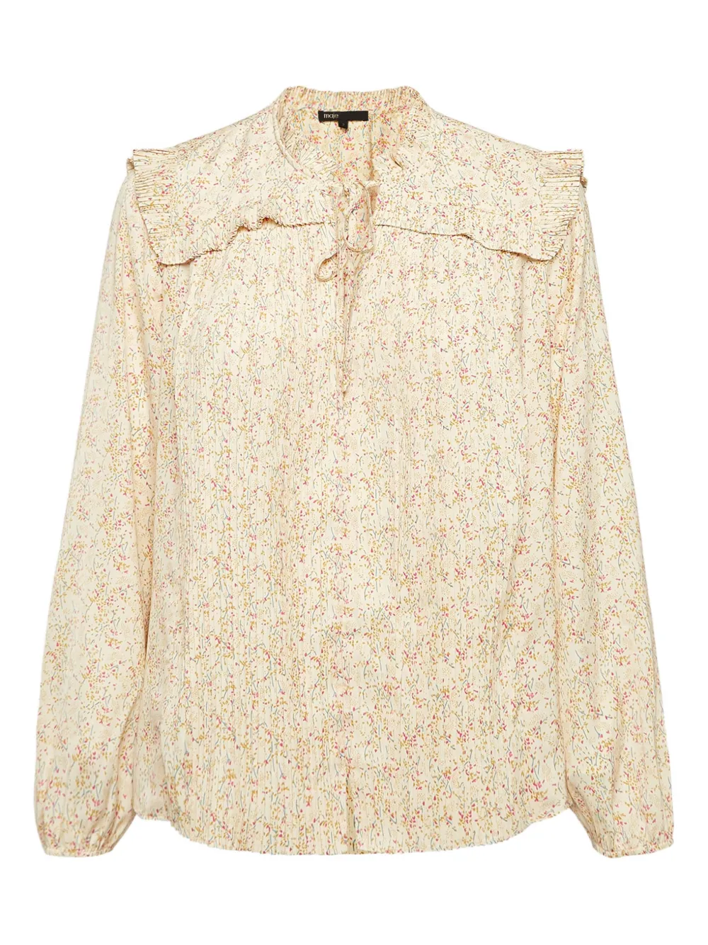 Maje floral-print shirt | Neutrals | Image 1