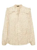 Maje floral-print shirt - Neutrals