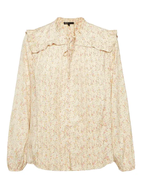 Maje floral-print shirt 