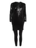 Pierre Balmain 2023 sequinned suit - Black