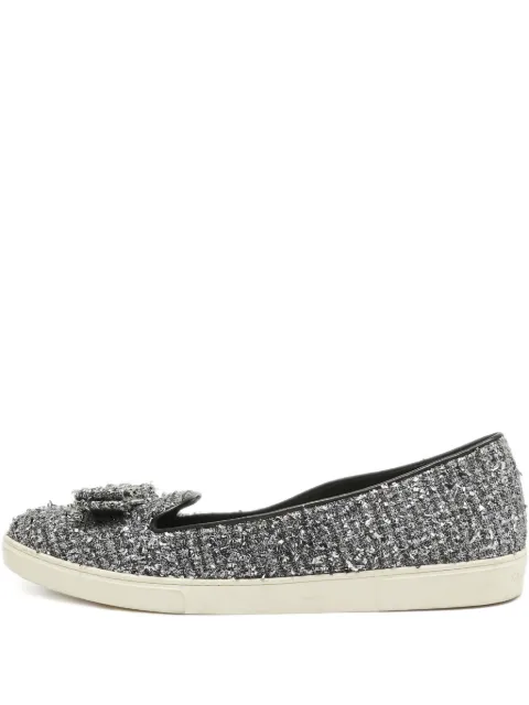 Ferragamo Pre-Owned bow-detailing sneakers
