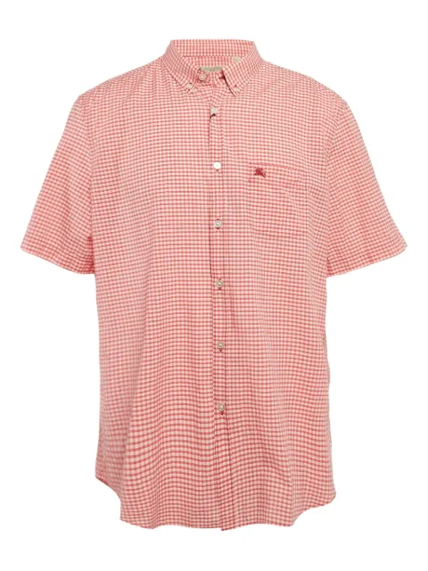 Burberry Pre-Owned gingham-check cotton shirt