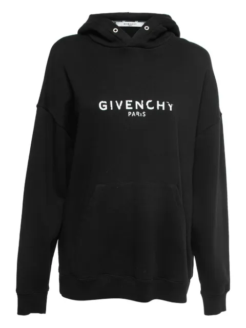 Givenchy Pre-Owned 2024 cotton logo-print hoodie 