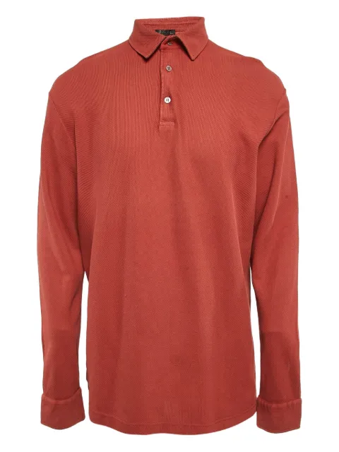 Loro Piana Pre-Owned cotton-pique polo shirt