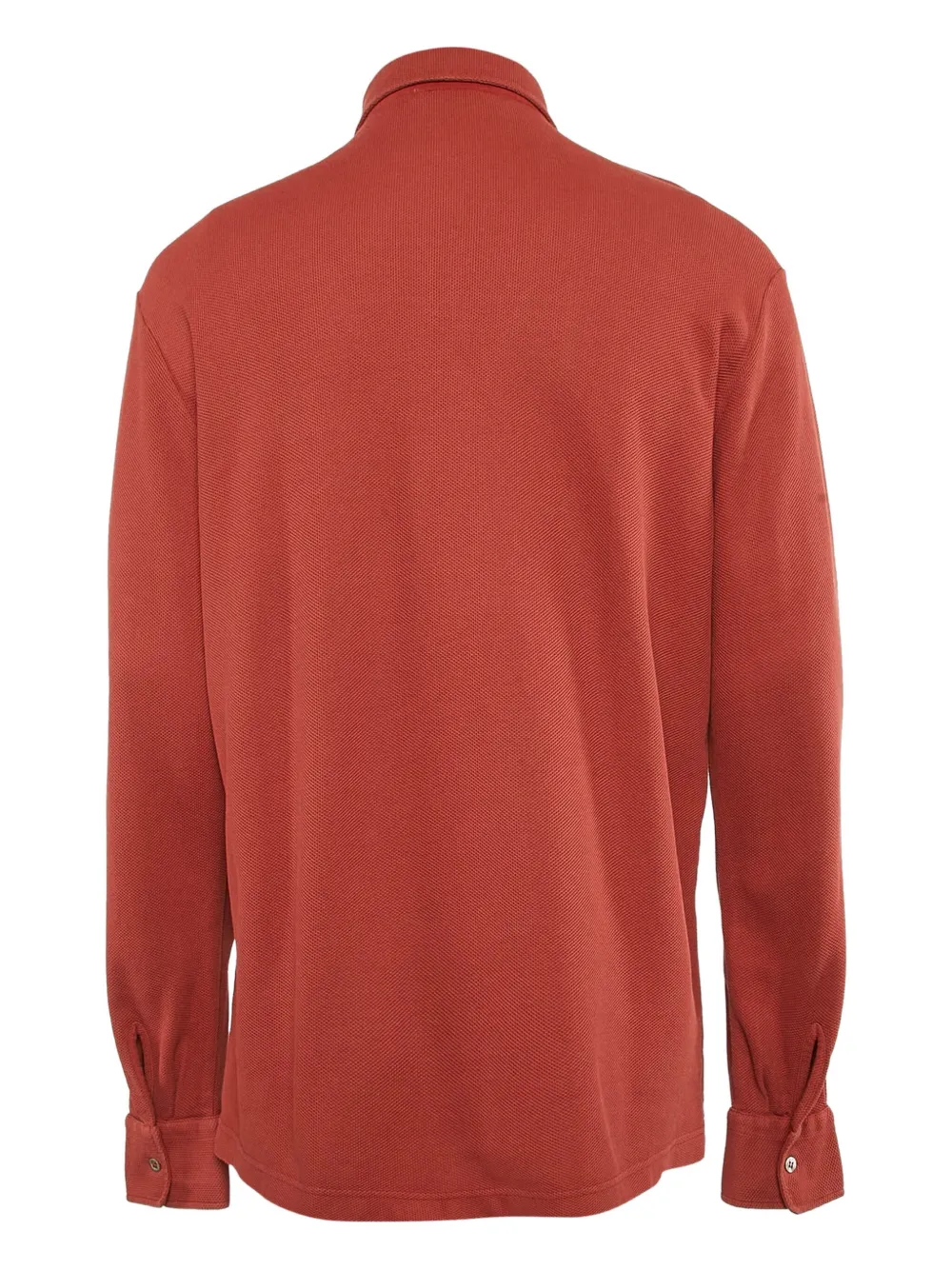 Loro Piana Pre-Owned cotton-pique polo shirt | Image 2
