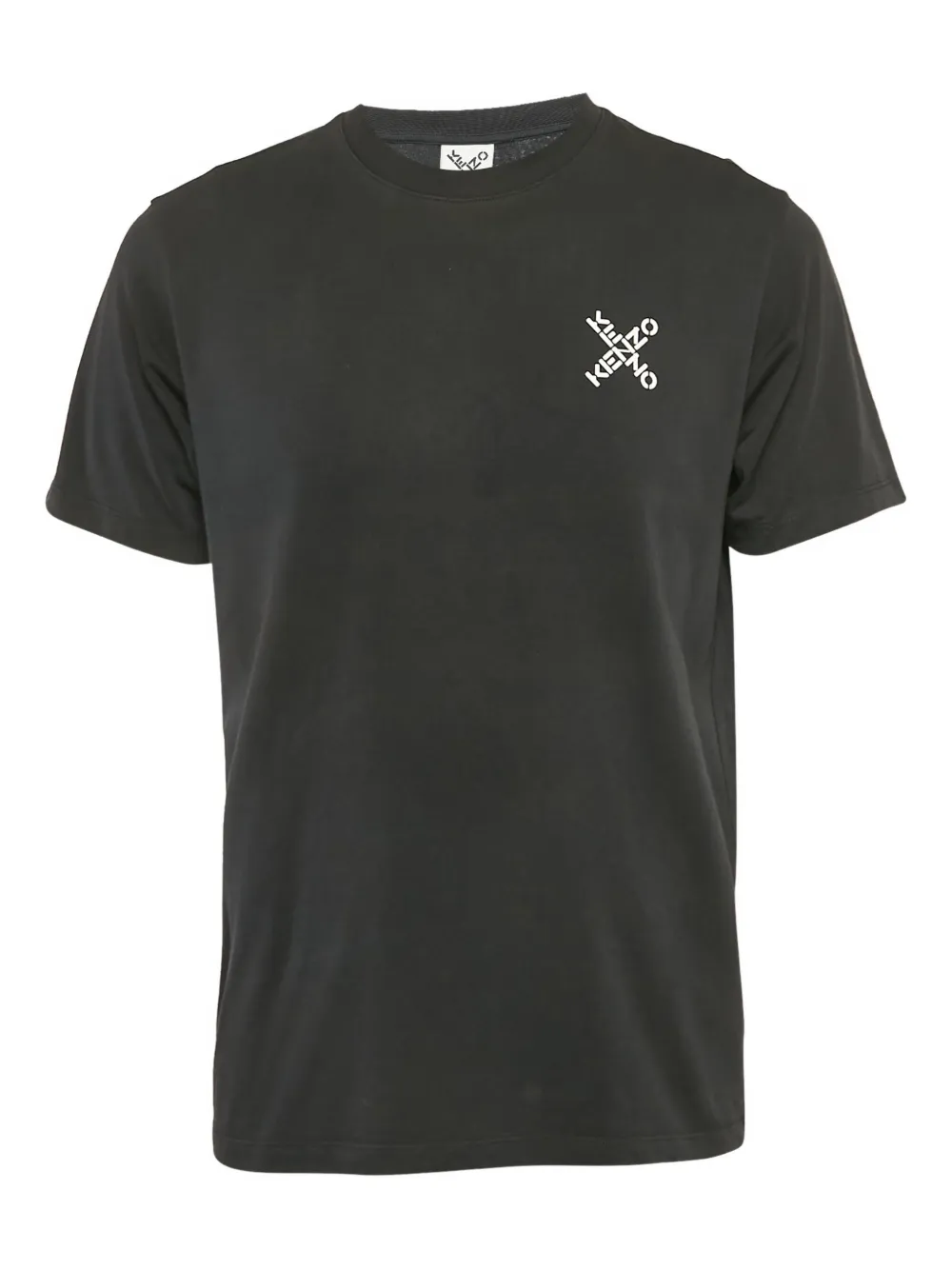 Kenzo Pre-Owned 2024 Little X logo crew-neck T-shirt Zwart