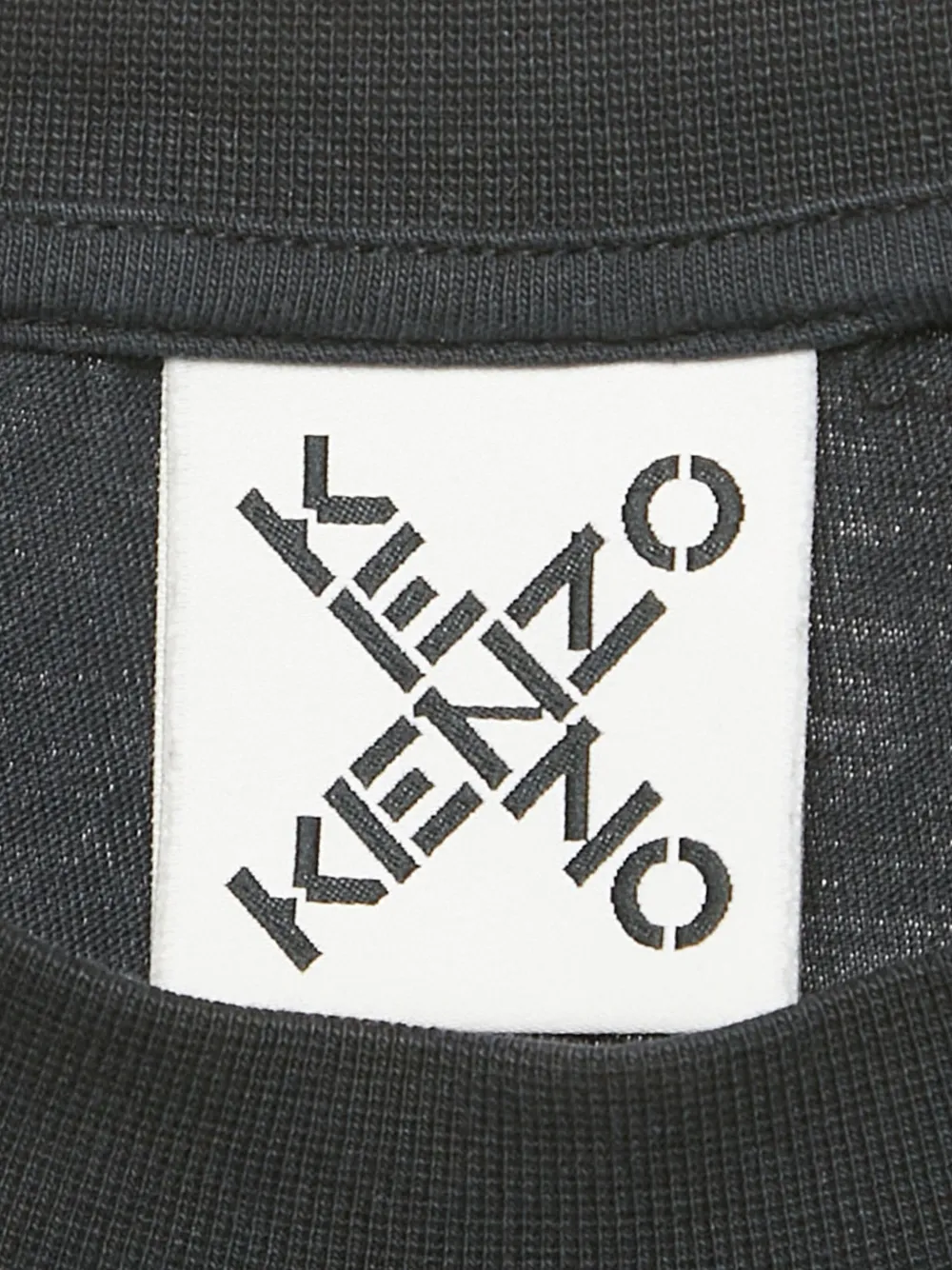 Kenzo Pre-Owned 2024 Little X logo crew-neck T-shirt Zwart