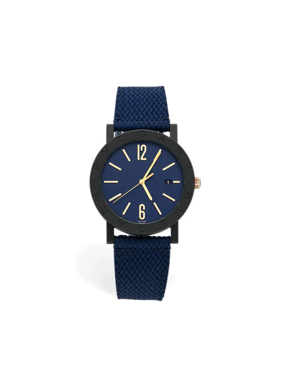 Bvlgari Pre-Owned  103133 stainless steel 41mm | Blue | Image 1