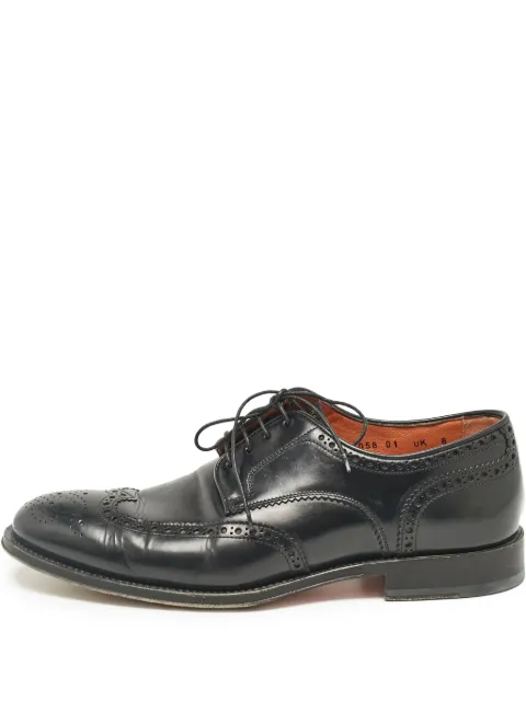 Santoni zapatos de vestir con agujetas