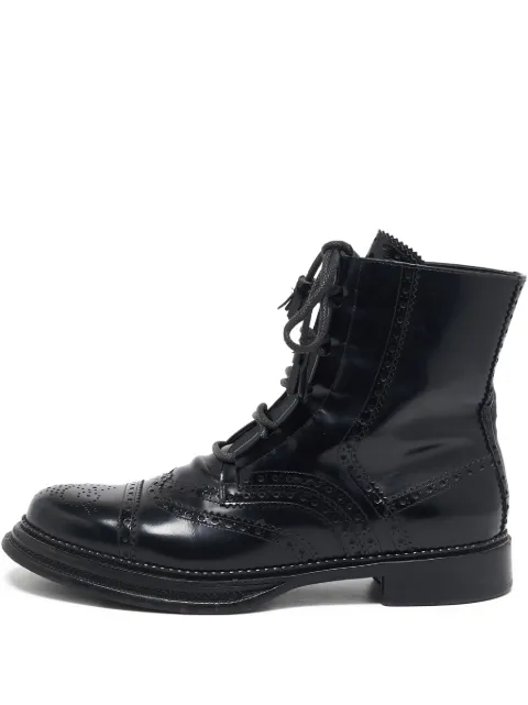 Dolce & Gabbana Pre-Owned botas de vestir con cordones