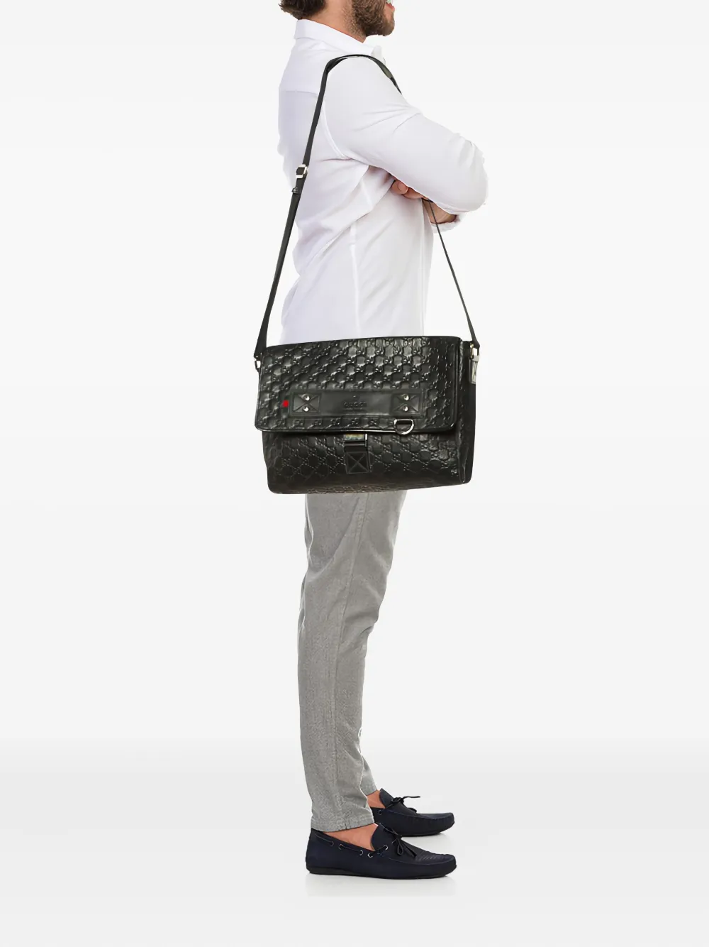 Gucci Pre-Owned Guccissima messenger bag | Image 2