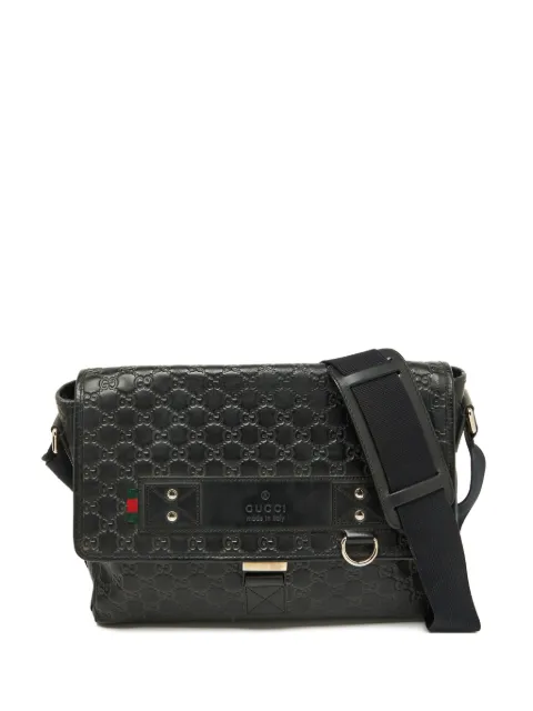 Gucci Pre-Owned Guccissima messenger bag