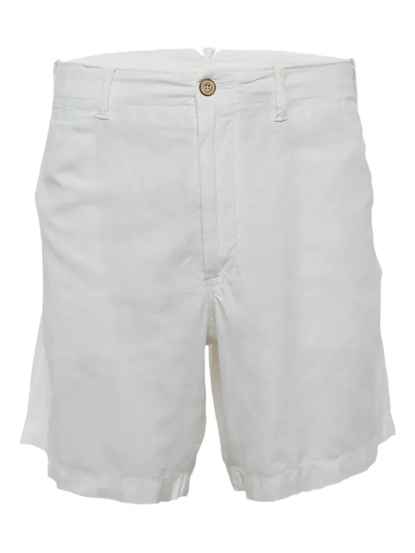 Polo Ralph Lauren Short En Lin Mélangé pre-owned Blanc FARFETCH MA
