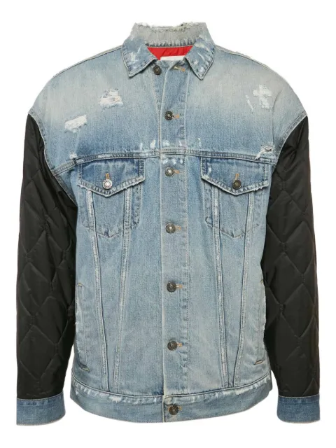 Givenchy Pre-Owned panelled denim jacket