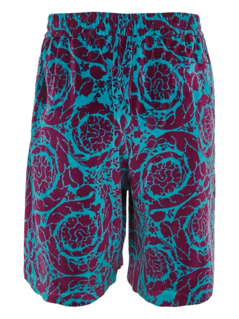 Versace Pre-Owned jacquard velvet shorts