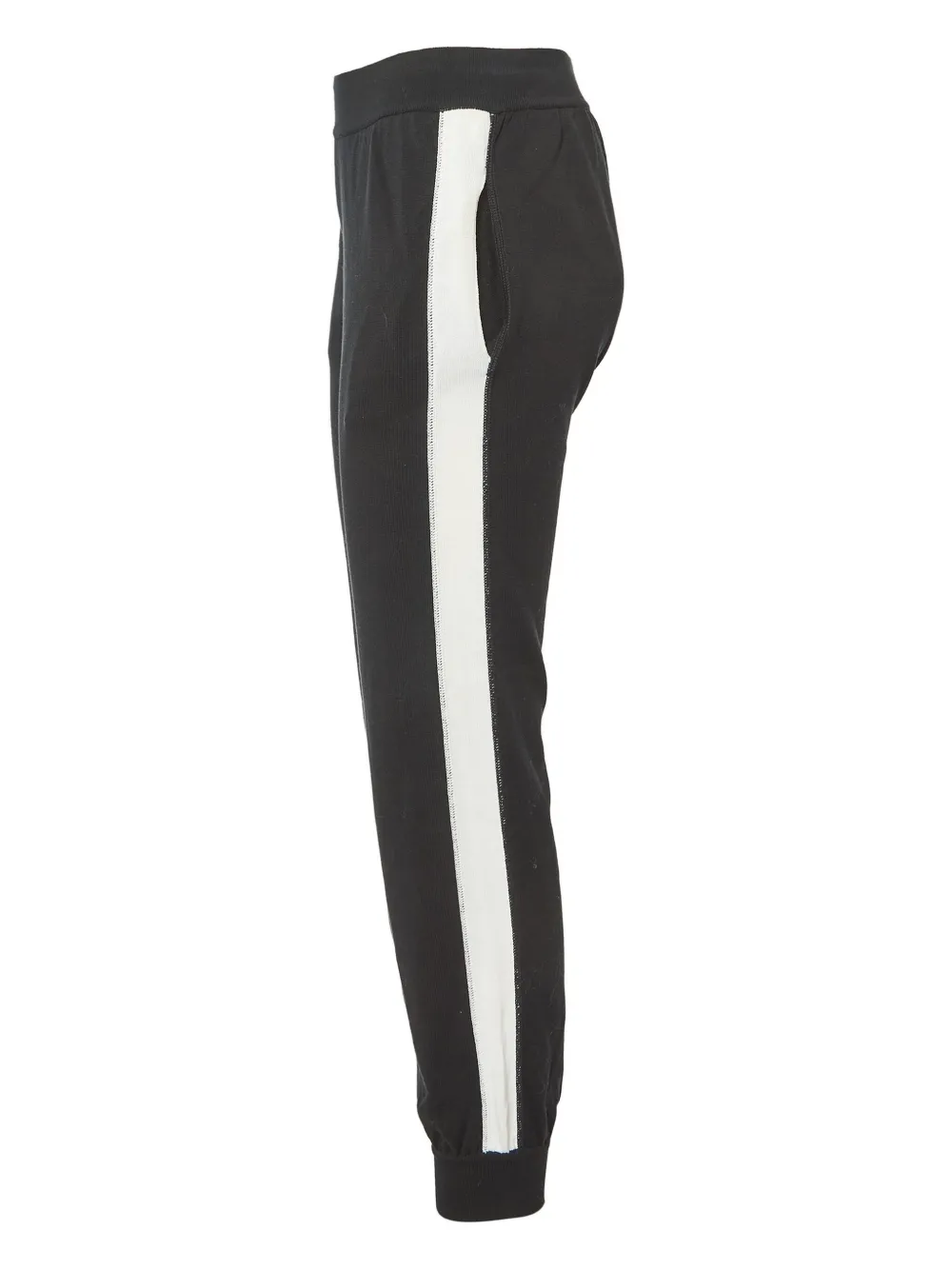 Fendi Pre-Owned side-stripe cotton jogger pants | Image 2