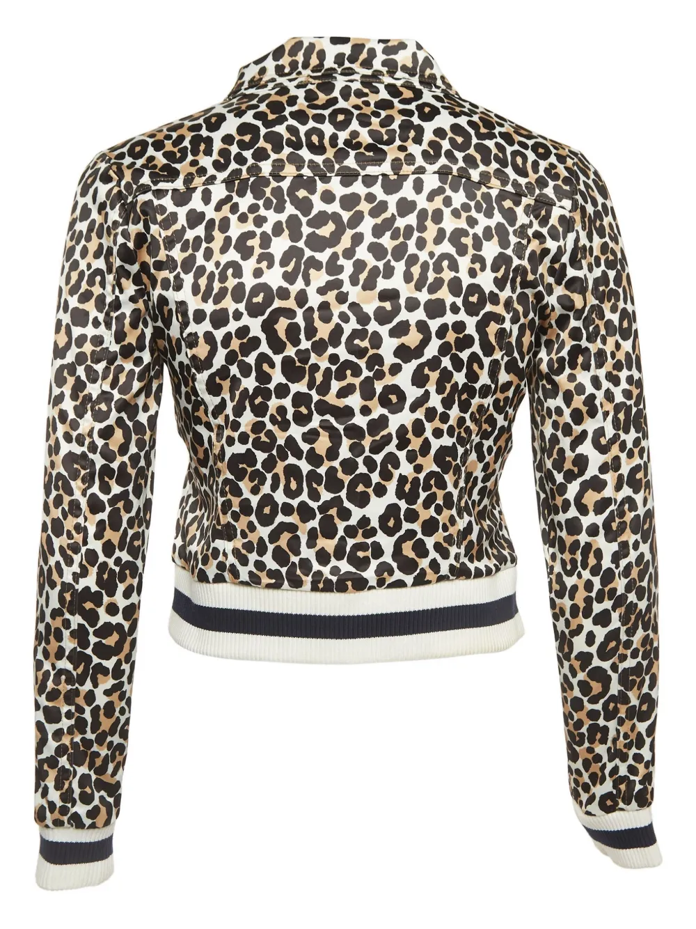 Maje 2024 leopard ribbed jacket | Image 2