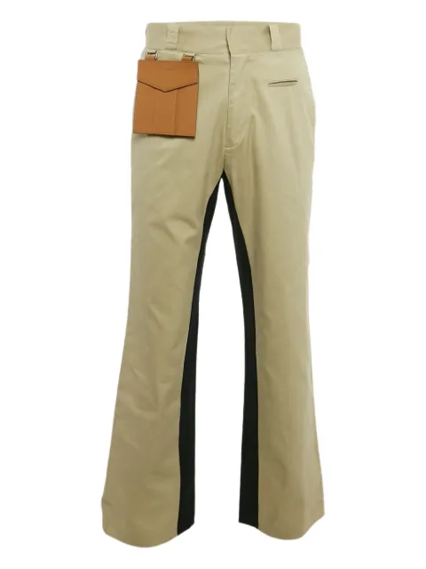 Palm Angels contrast-panel trousers
