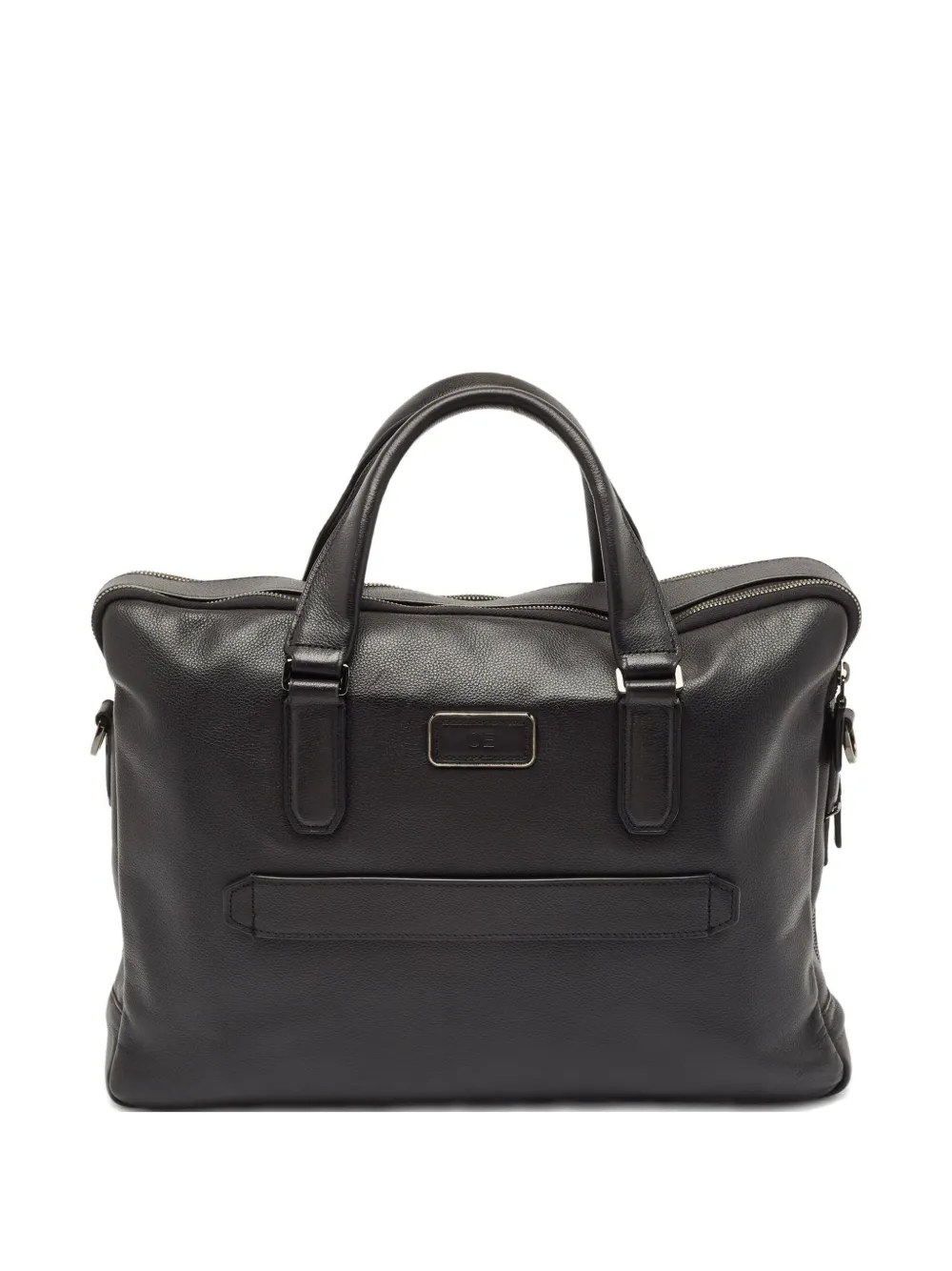 Tumi Harrison leather briefcase - ブラック Tumi Harrison leather briefcase - ブラック