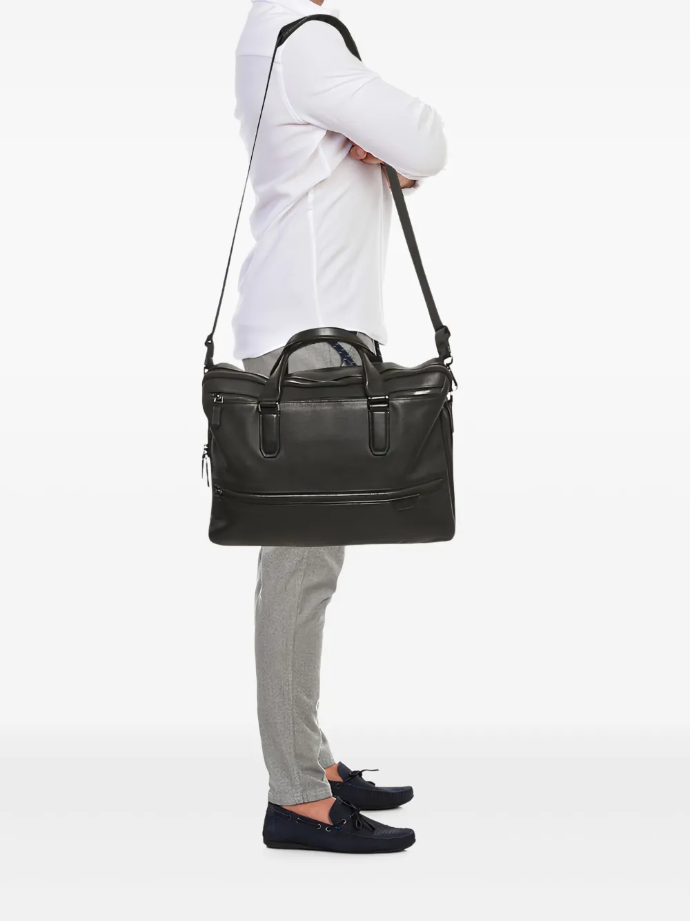 Tumi Harrison leather briefcase | Image 2