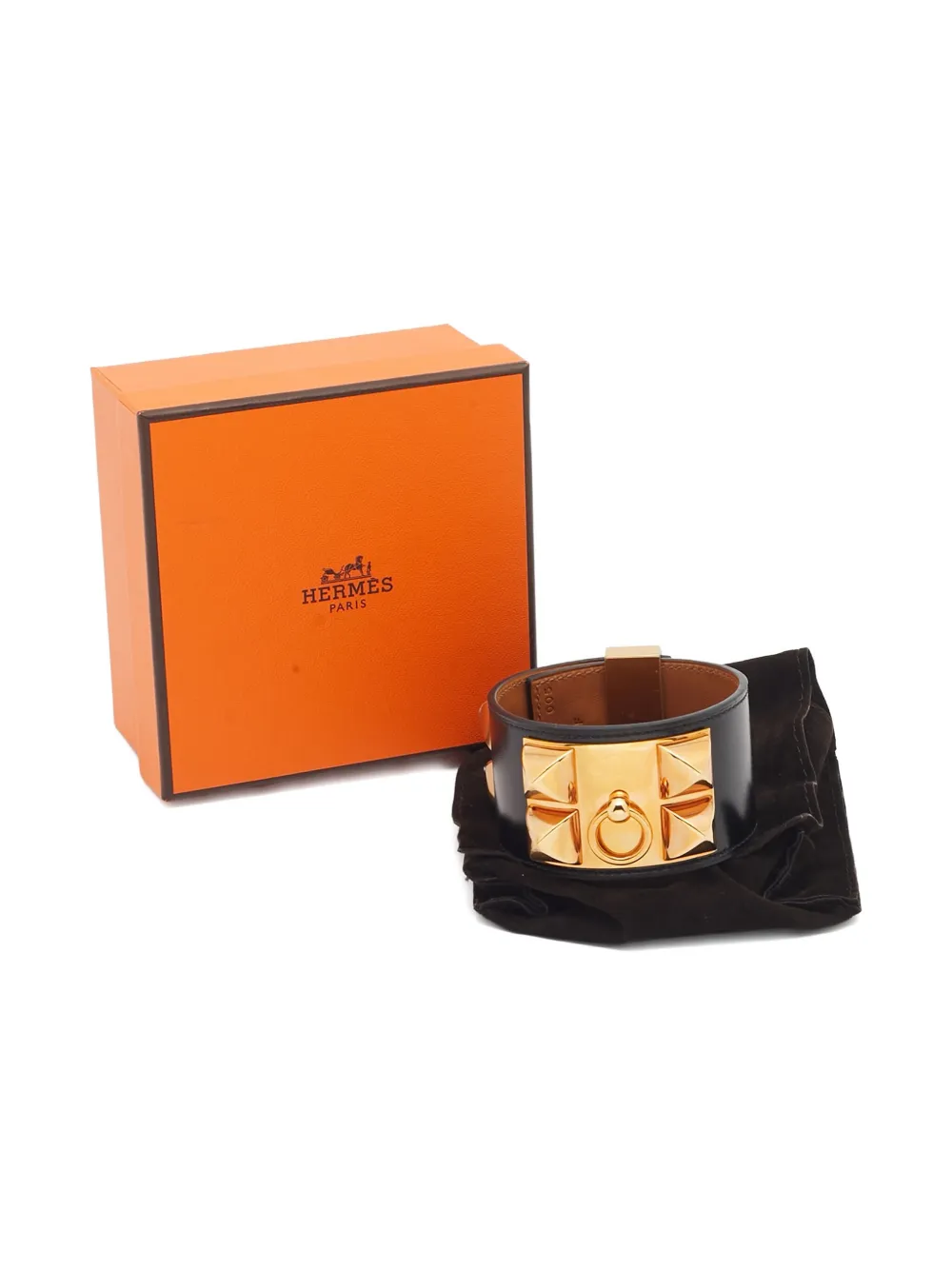 Pre-owned Hermes Collier De Chien Bracelet