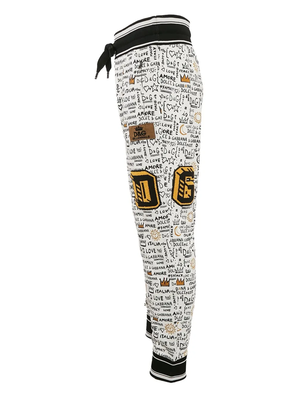 Dolce & Gabbana Pre-Owned 2024 Graffiti Knit Trousers | Image 2