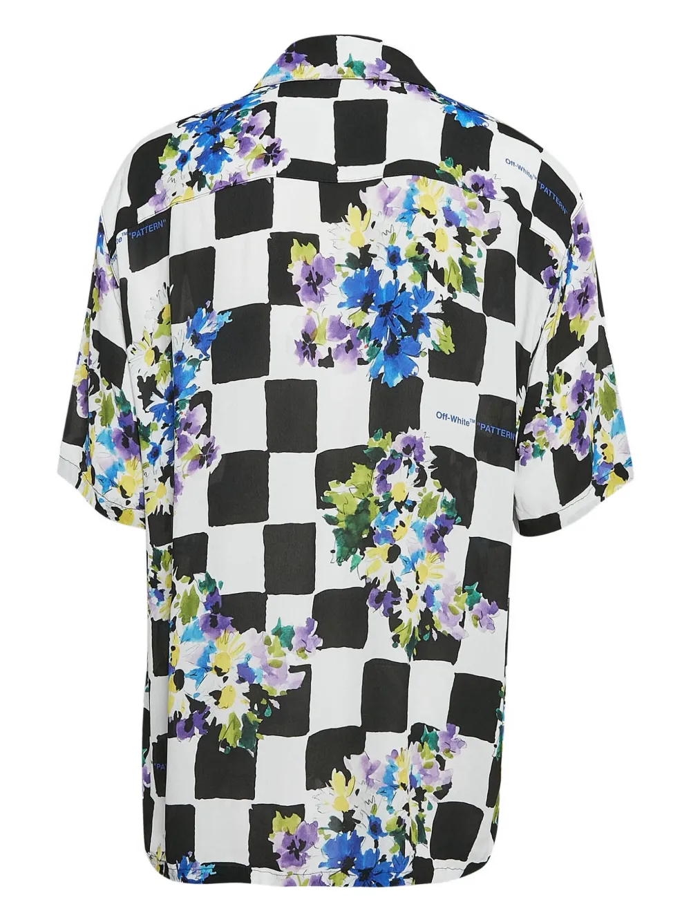 Off-White Pre-Owned camisa Check Floral | Image 2