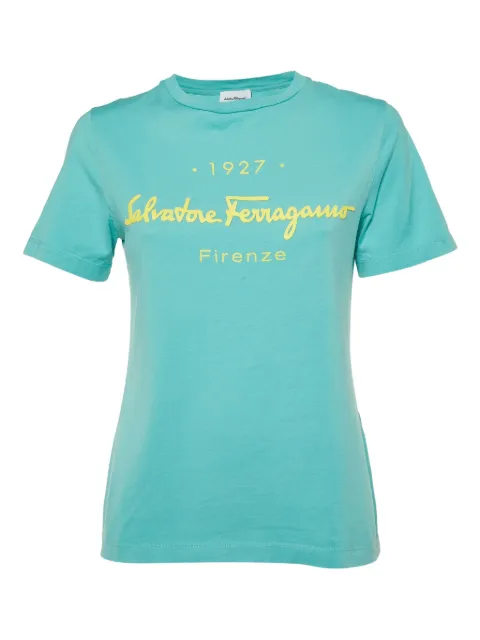 Ferragamo Pre-Owned logo-print T-shirt