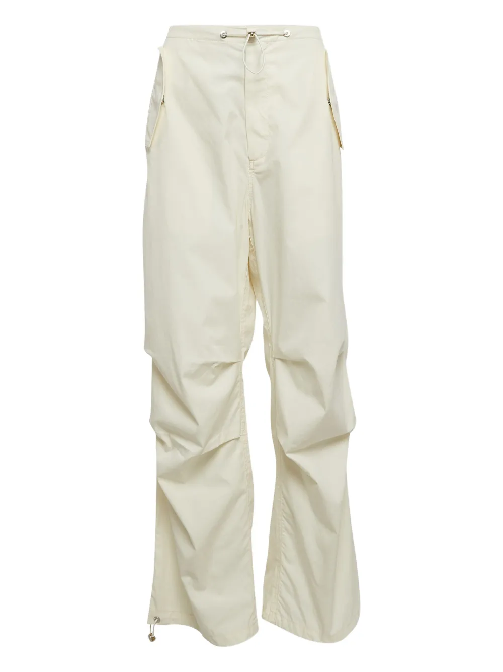 Dion Lee 2024 cotton-blend cargo trousers | White | Image 1