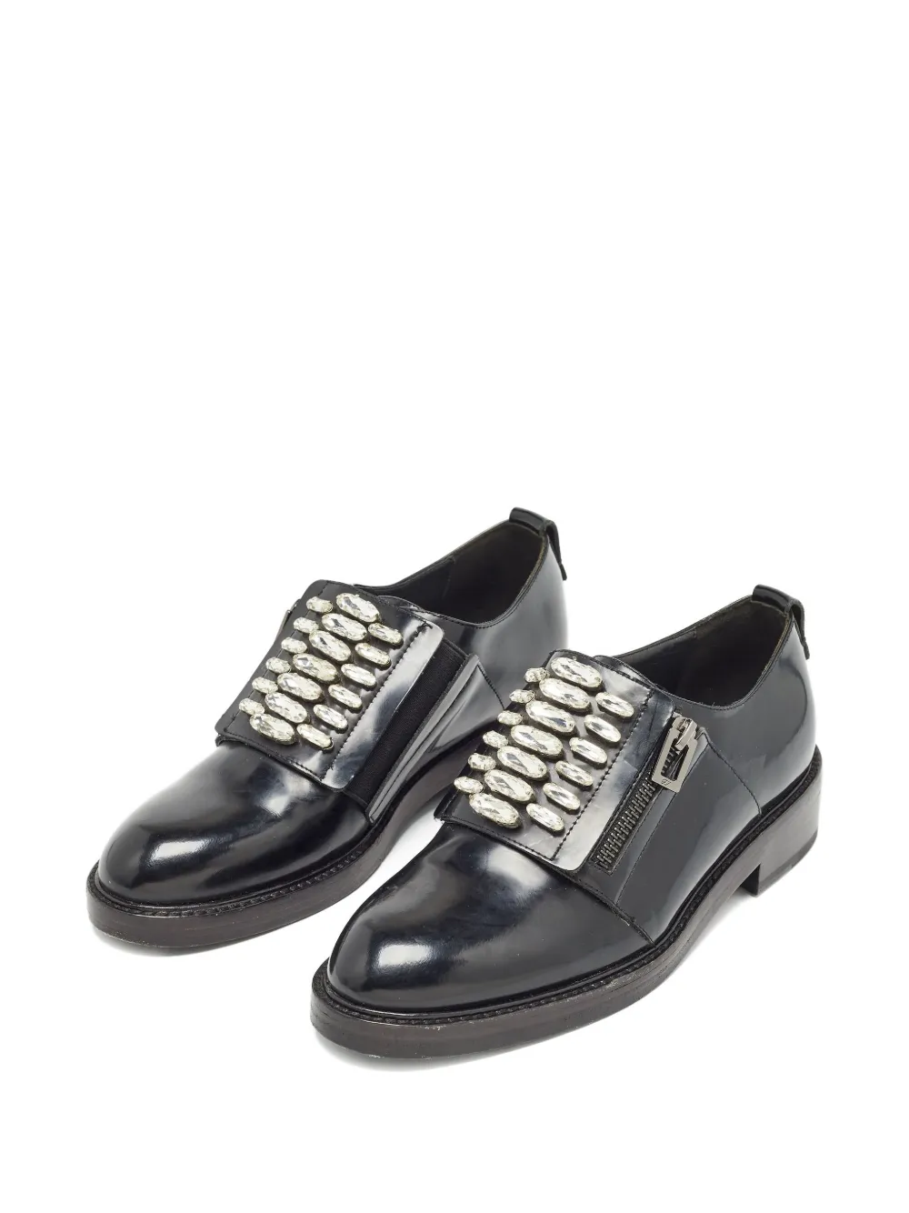 Roger Vivier Vintage Leren derby schoenen - Zwart