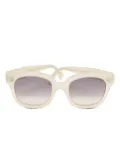 Céline Pre-Owned square-frame sunglasses - White