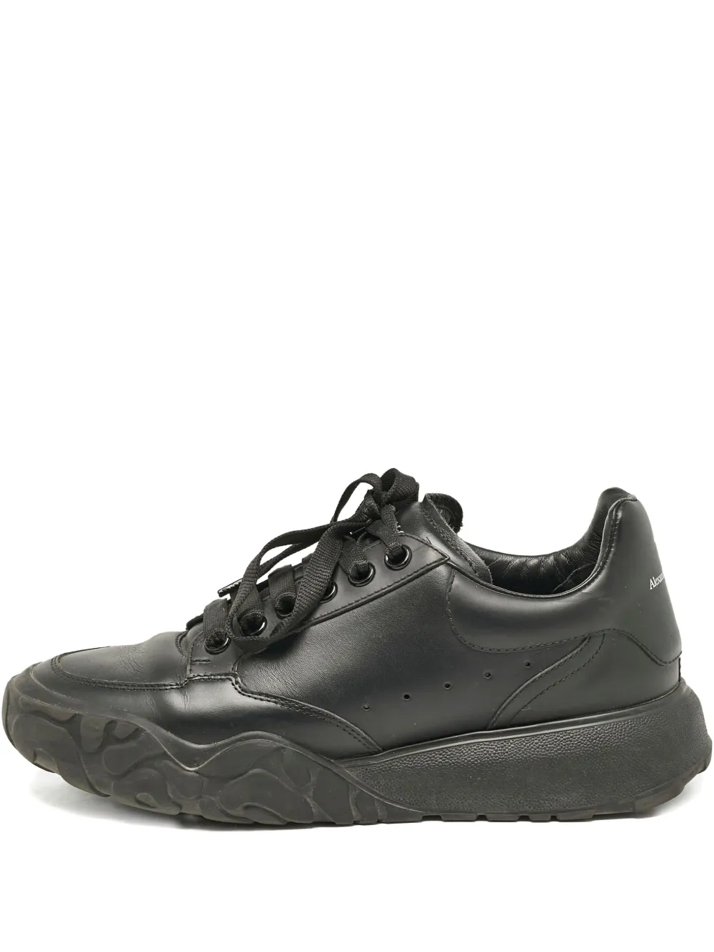 leather sneakers