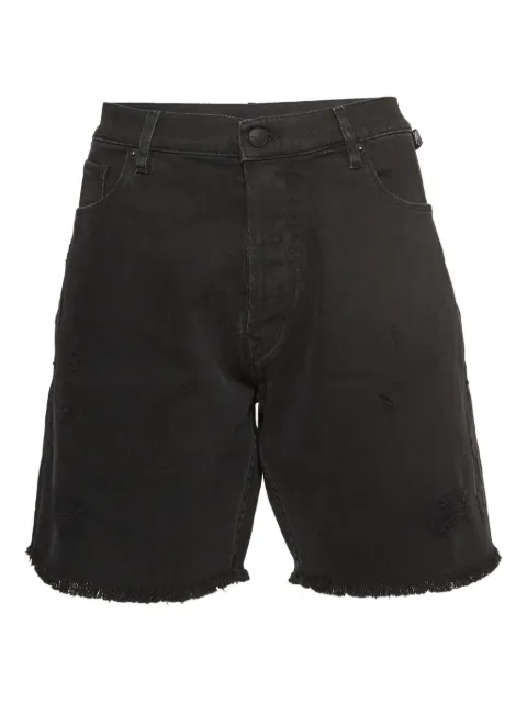 Zadig&Voltaire Pre-owned distressed-denim shorts