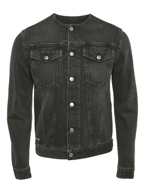 Prada Pre-Owned x Adidas 2024 denim jacket