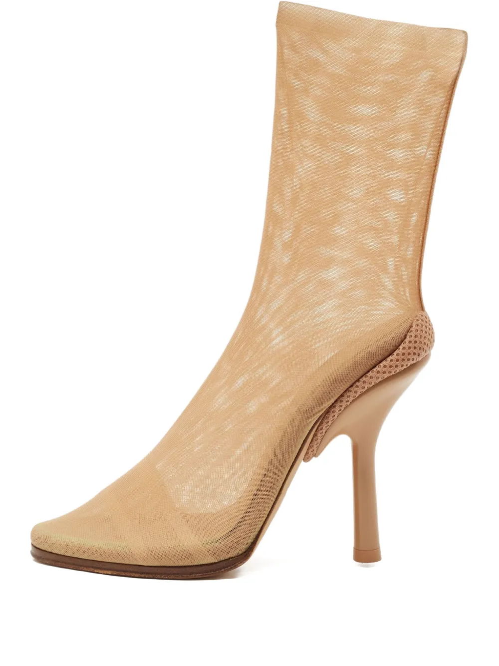 110mm mesh ankle boots