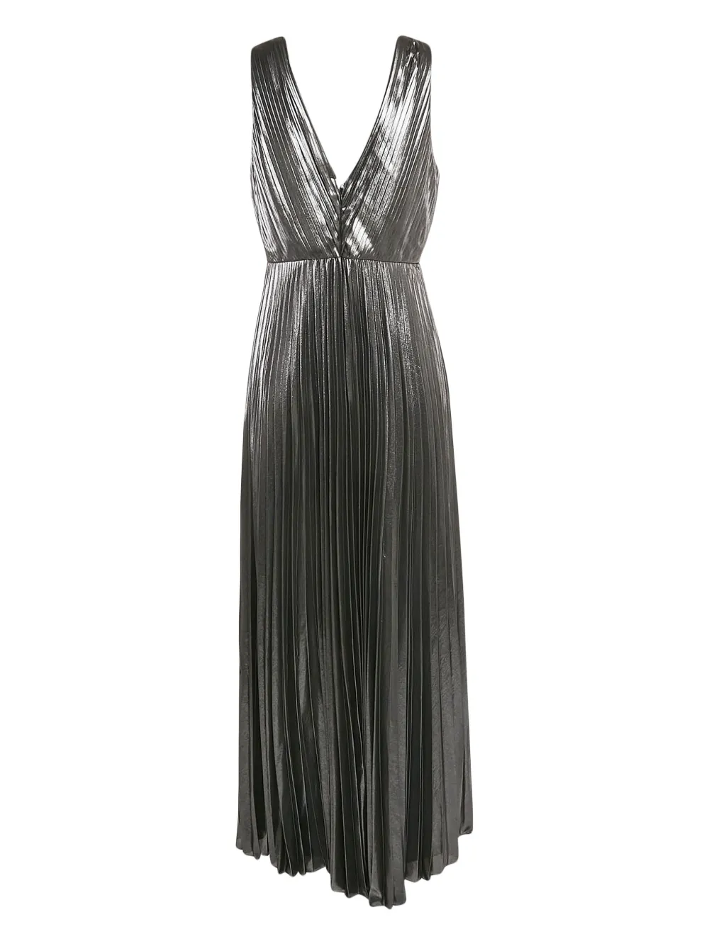 Aidan Mattox pleated maxi dress | Grey | Image 1