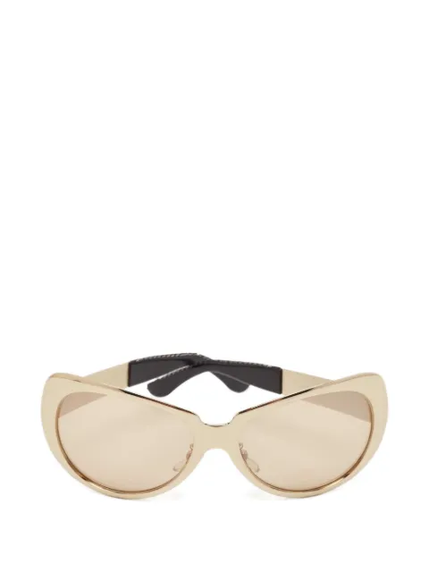 Versace Pre-Owned lentes de sol con armazón cat eye