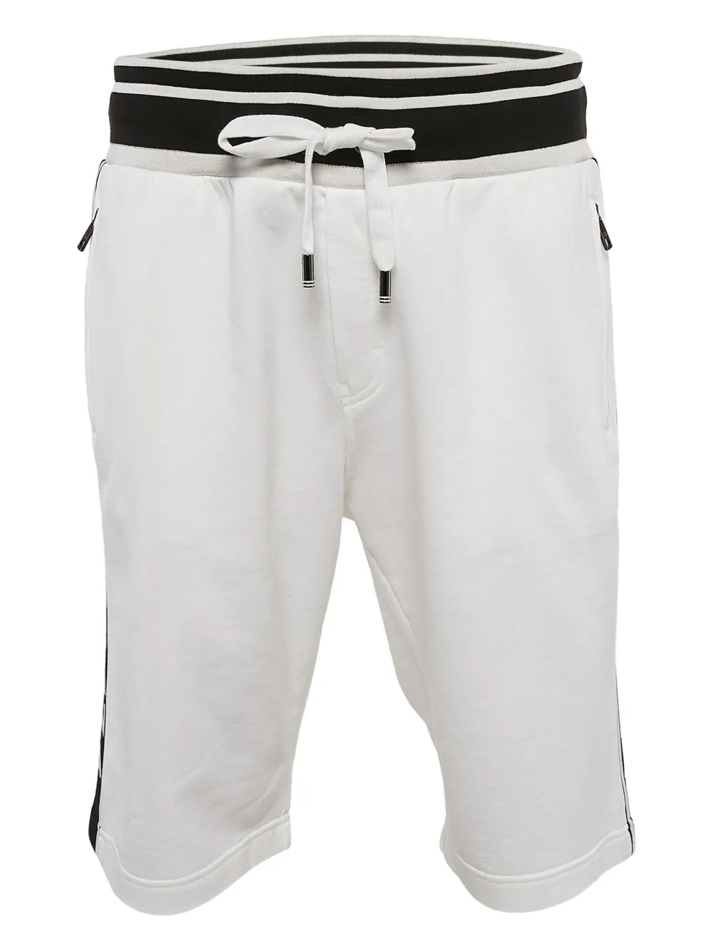 Dolce & Gabbana Pre-Owned 2024 logo-tape track shorts | White | Image 1