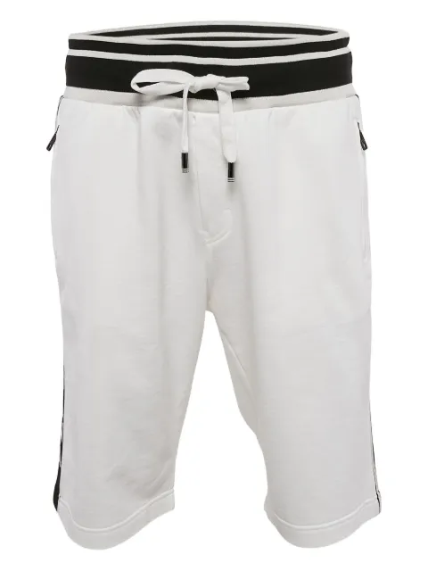 Dolce & Gabbana Pre-Owned 2024 logo-tape track shorts