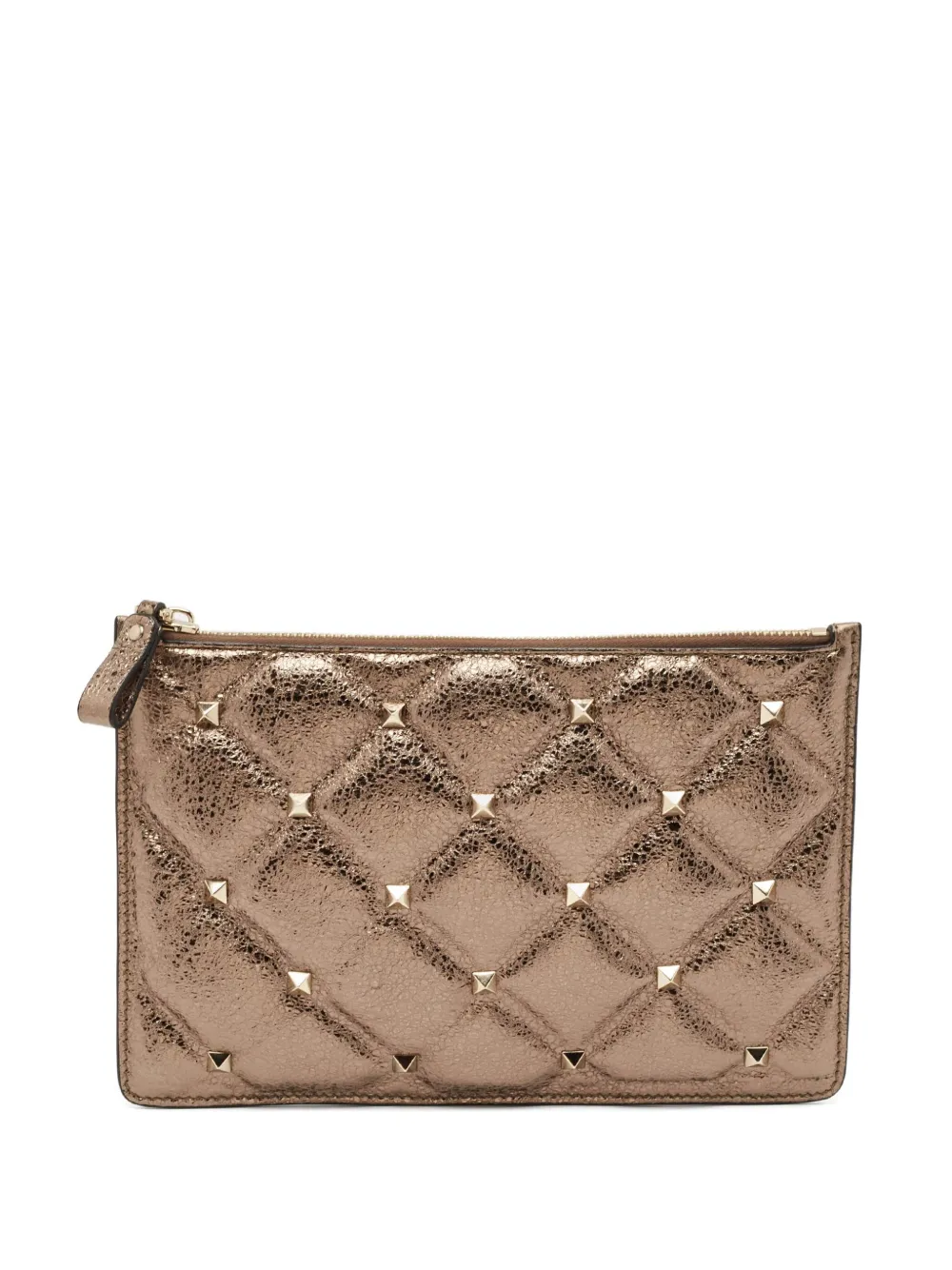 Rockstud clutch bag