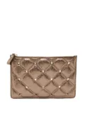 Valentino Garavani Pre-Owned Rockstud clutch bag - Metallic
