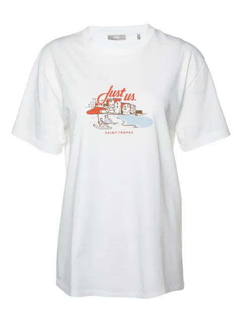 KITH pre-owned Saint-Tropez graphic T-shirt