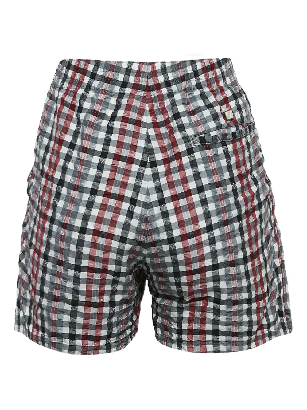 Louis Vuitton Pre-Owned shorts a cuadros | Image 2