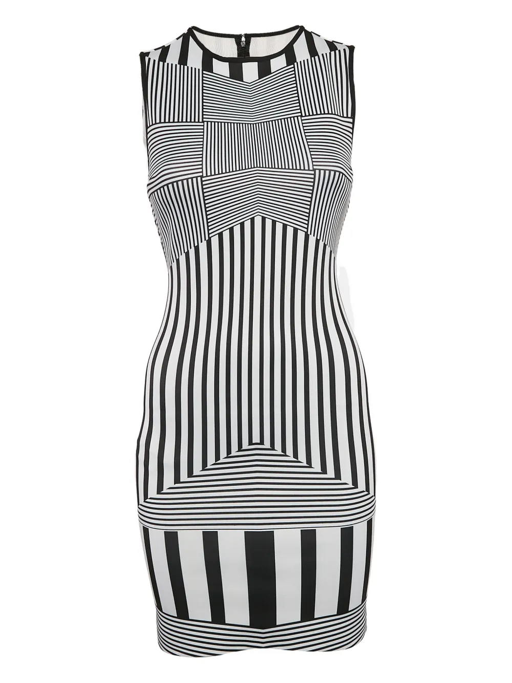 Clover Canyon striped midi dress | Black | Image 1