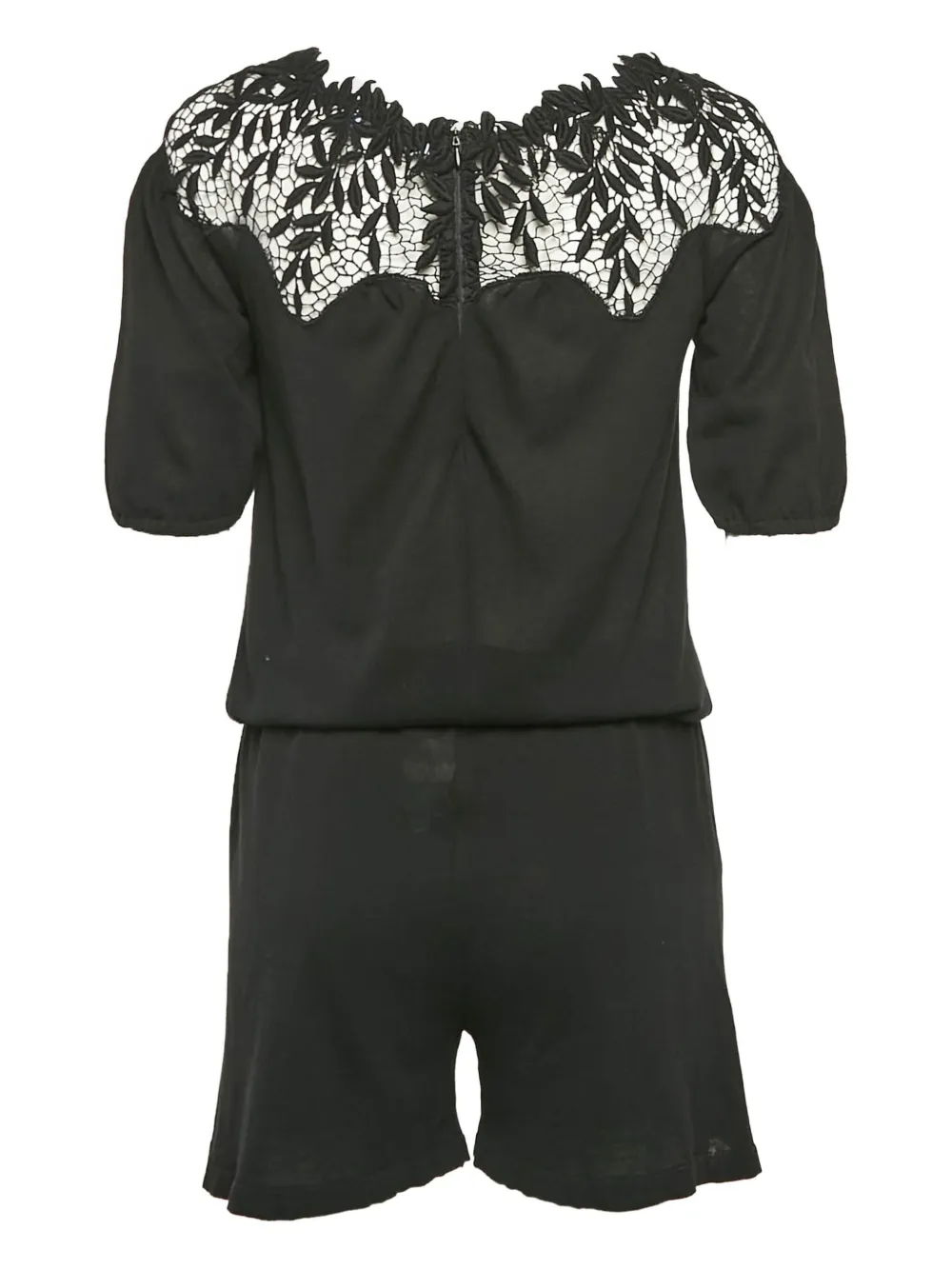 Blumarine Vintage lace-panel playsuit | Image 2
