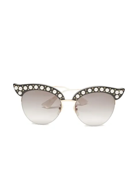 Gucci Pre-Owned Occhiali da sole cat-eye