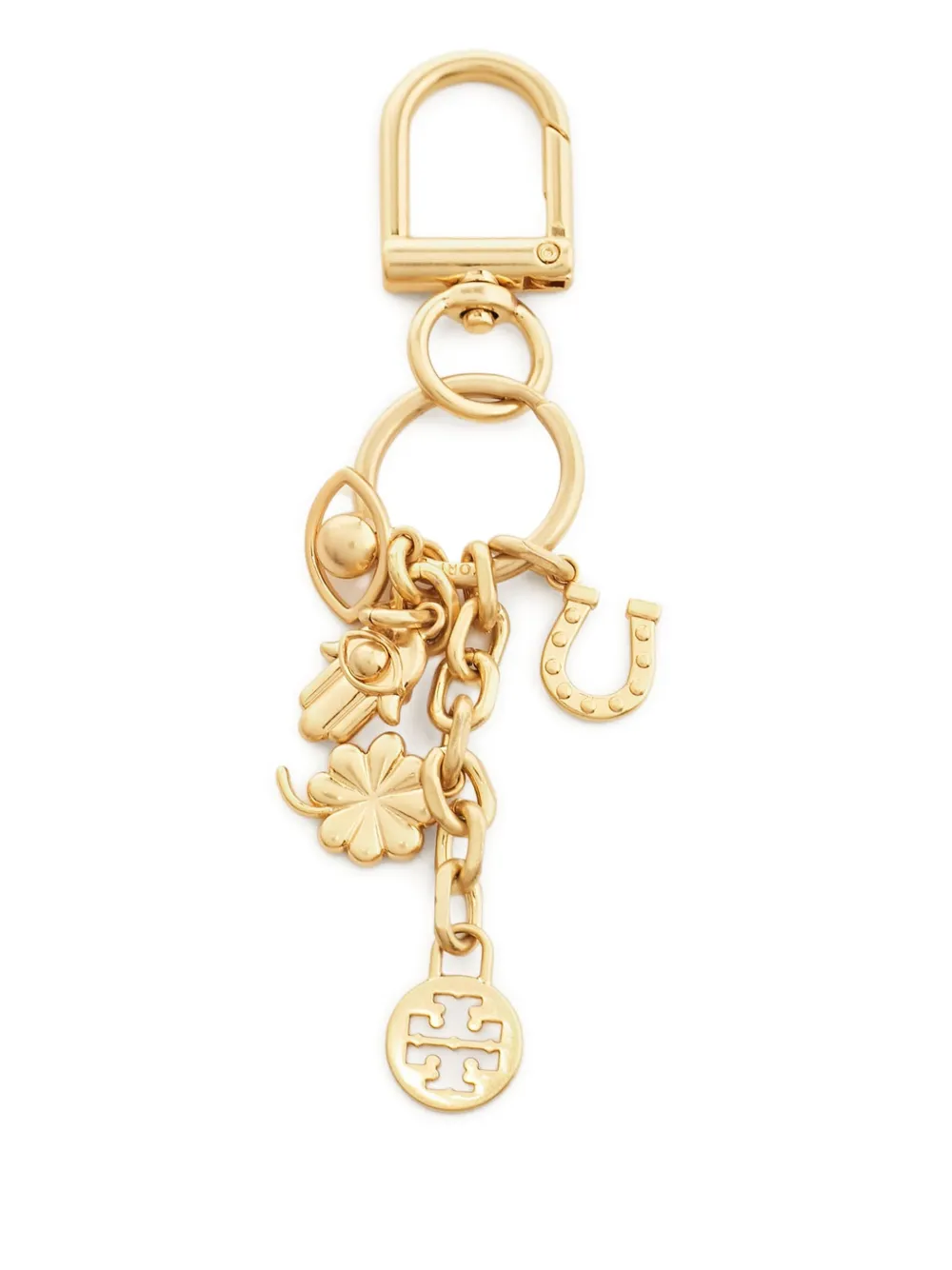 Tory Burch charm keyring | Gold | Image 1